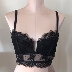 NWT Free People | Layer In Lace Bustier Corset Top